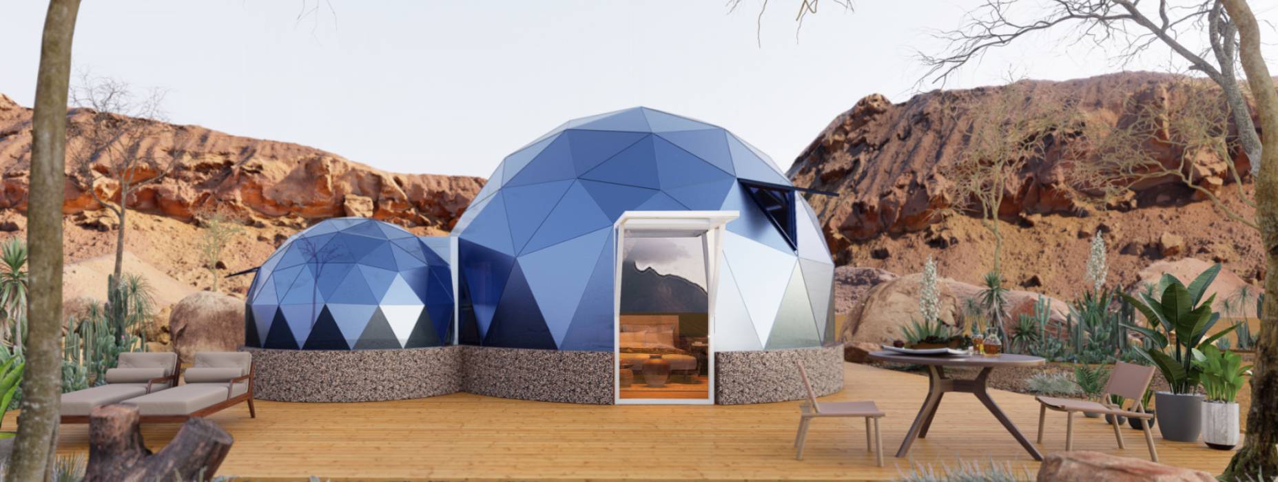 彭水球形智能光伏玻璃星空房