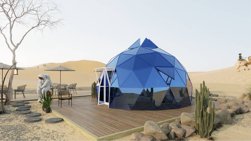 沉浸于浩瀚星河：星空帐篷酒店建造背后的创意与情怀
